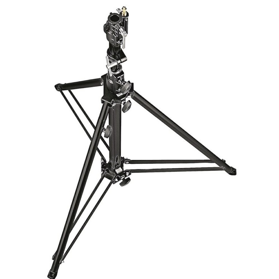 Manfrotto | Stativo Low Base Con Gamba Livellamento Nero