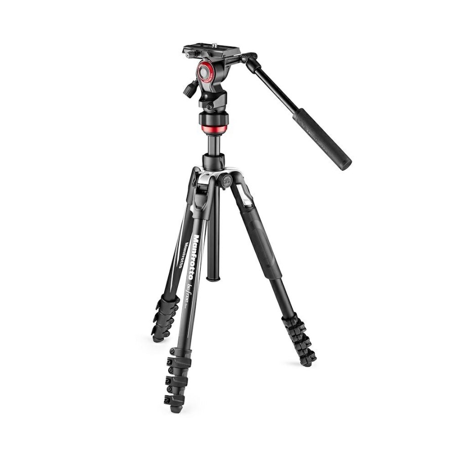 Manfrotto | Befree Live In Alluminio Con Testa Video E Chiusure A Leva