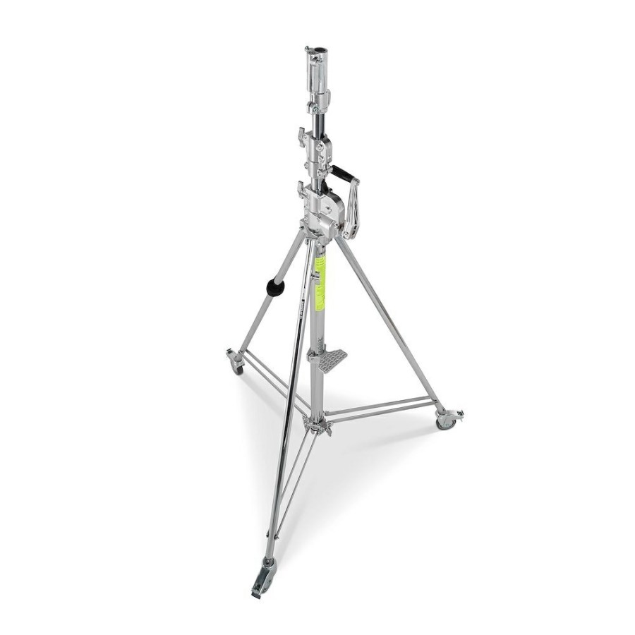 Manfrotto | Avenger Stativo Wind Up Cs 3,9M Lowboy 2R, Ruote Con Fermo