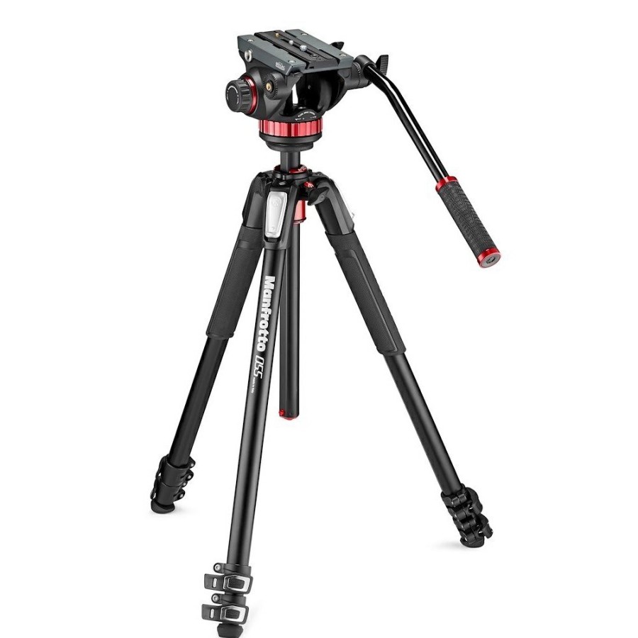 Manfrotto | Testa Video Fluida Mvh502Ah Con Treppiede Mt055Xpro3