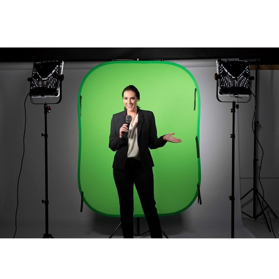 Manfrotto | Fondale Ripiegabile Chromakey Verde - 180 X 275 Cm