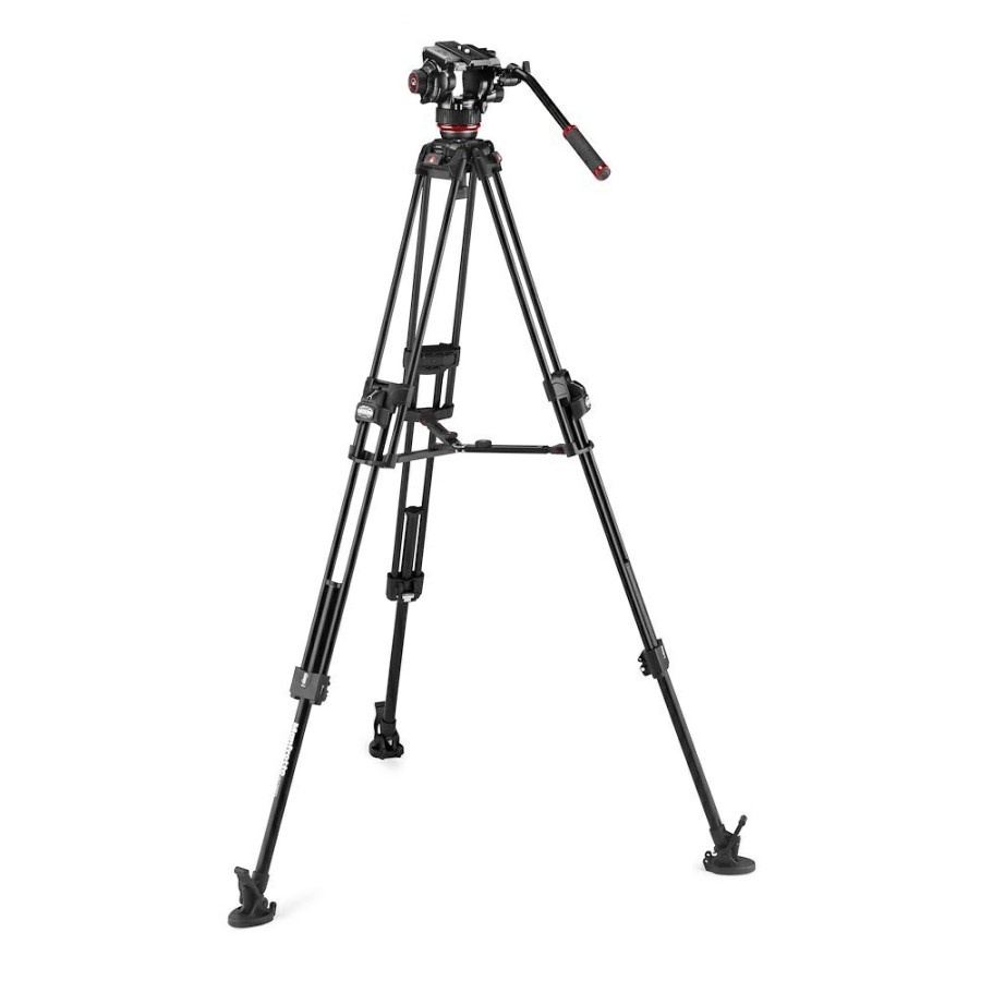 Manfrotto | Testa Video Fluida Manfrotto 504X, Trep. 2Tubi All. 645 Fast