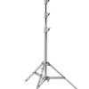 Manfrotto | Avenger Stativo Baby 30 Argento 300Cm Alzata Tripla Acciaio