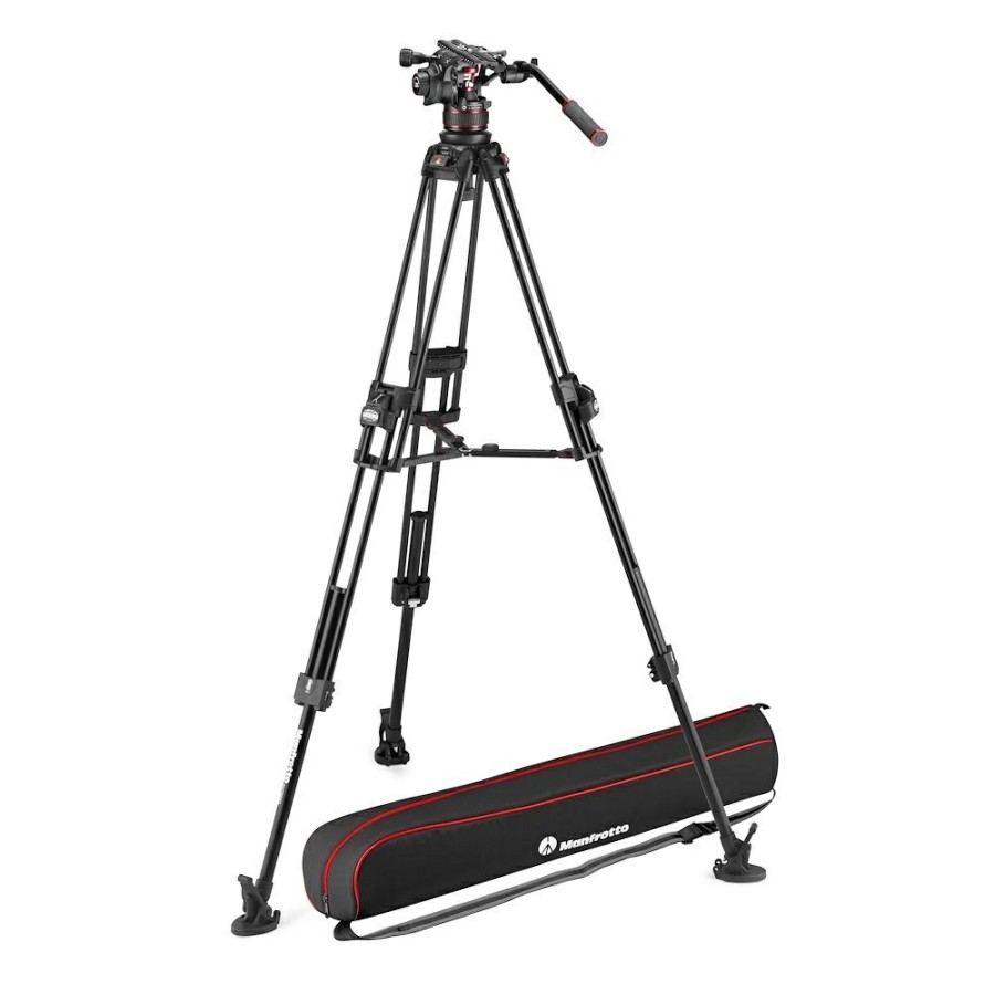 Manfrotto | Nitrotech Serie 612 E Treppiede 645 Fast Doppio Tubo Alu