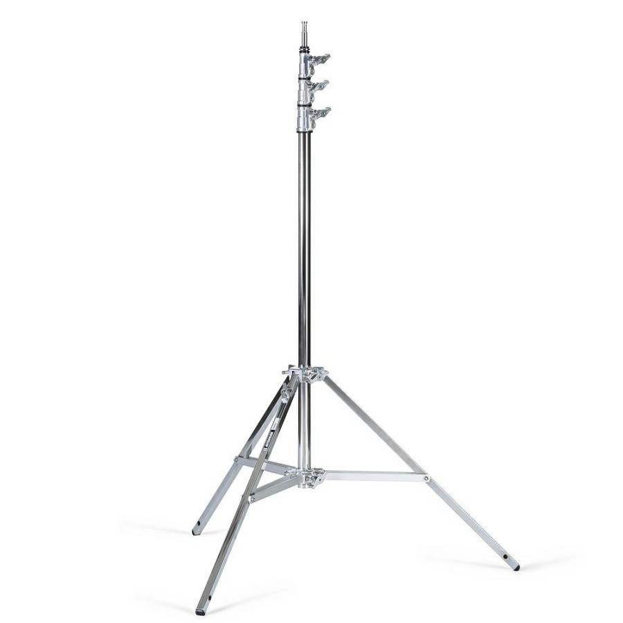 Manfrotto | Avenger Stativo Baby 40 Argento 400Cm Alzata Tripla Acciaio