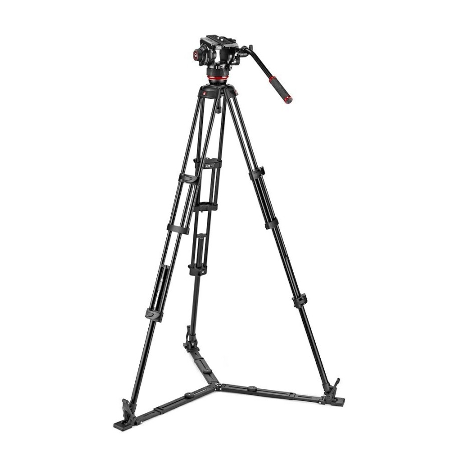 Manfrotto | Testa Video Fluida Manfrotto 504X E Trep. 2Tubi All. Con Sc