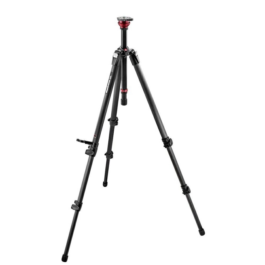 Manfrotto | Treppiede Video Mdeve In Carbonio, Colonna Base Livell. 50Mm