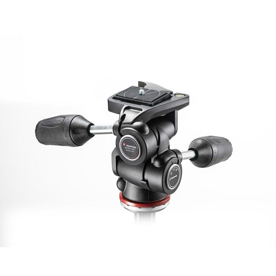 Manfrotto | Testa 3 Vie 804 Con Leve Richiudibili E Rc2