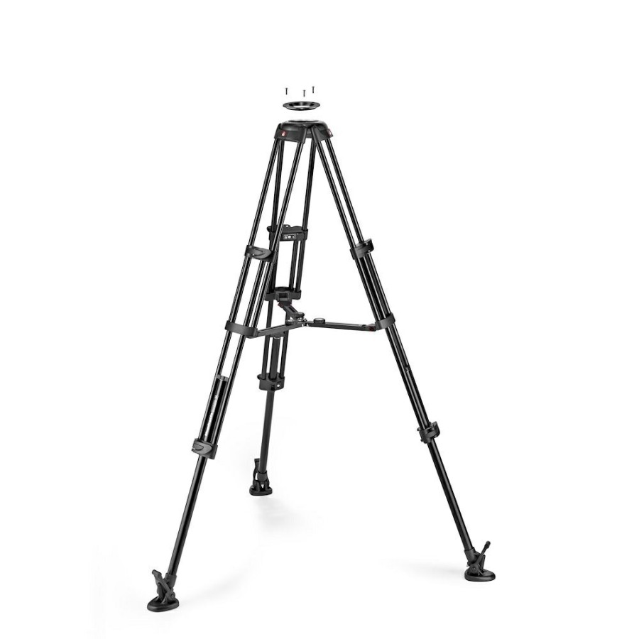 Manfrotto | Twin Middle Spreader+ Aluminium Tripod 100/75Mm Bowl