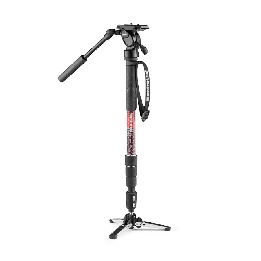 Manfrotto | Kit Monopiede Video Element Mii Alluminio Con Testa Fluida