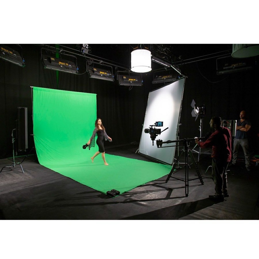 Manfrotto | Fondale Reversibile Chromakey Blu / Verde - 300 X 700 Cm