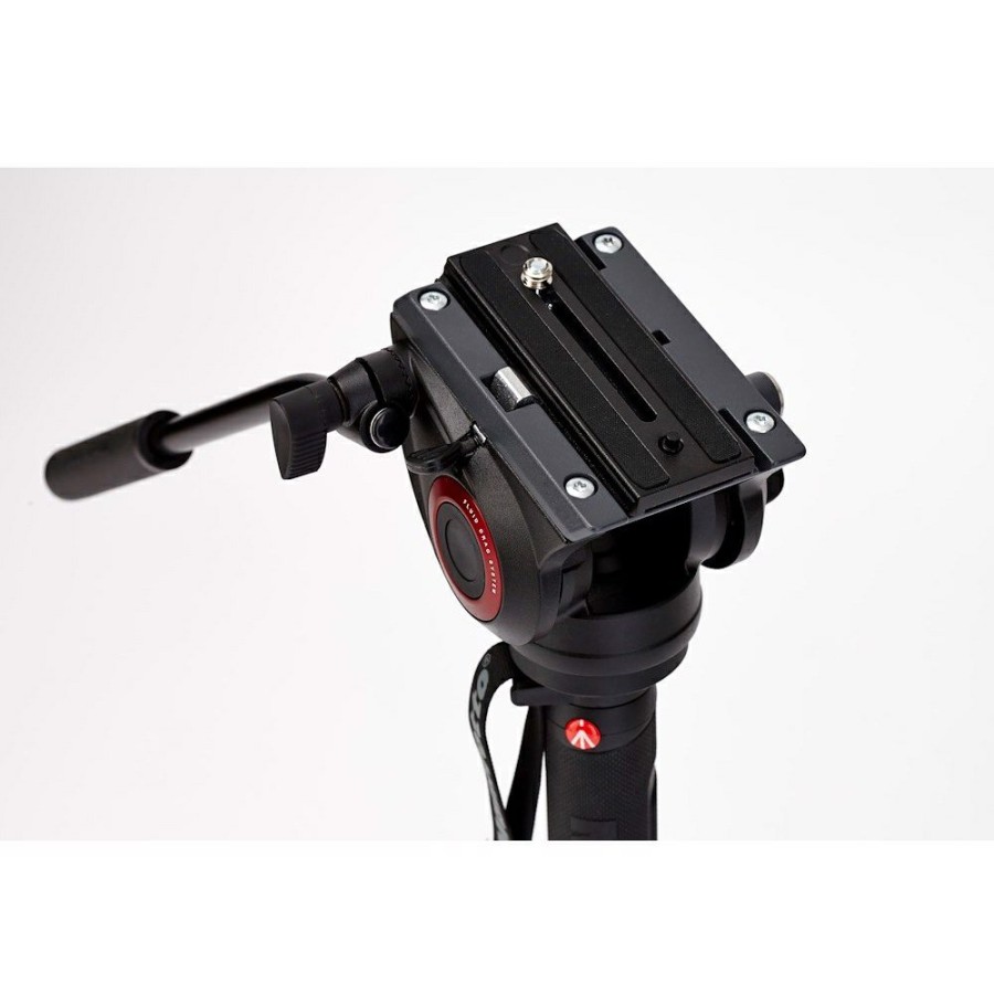 Manfrotto | Monopiede Video Xpro+ Con Base Fluida E Testa Video